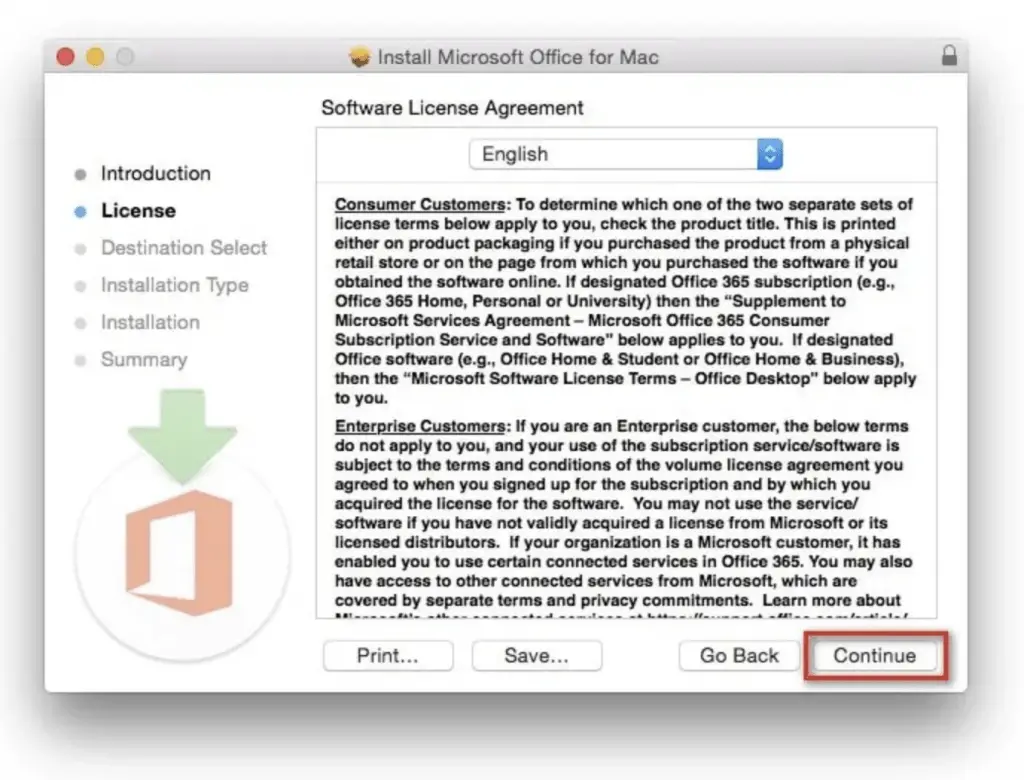 download microsoft office on mac