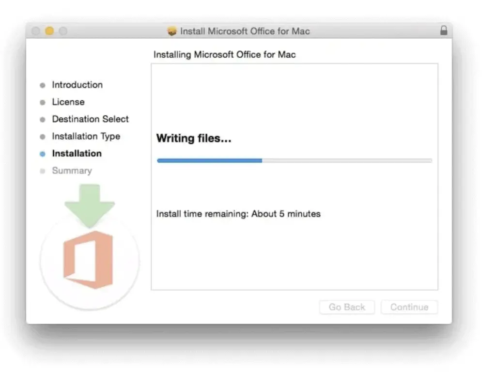 cannot install office 2016 mac